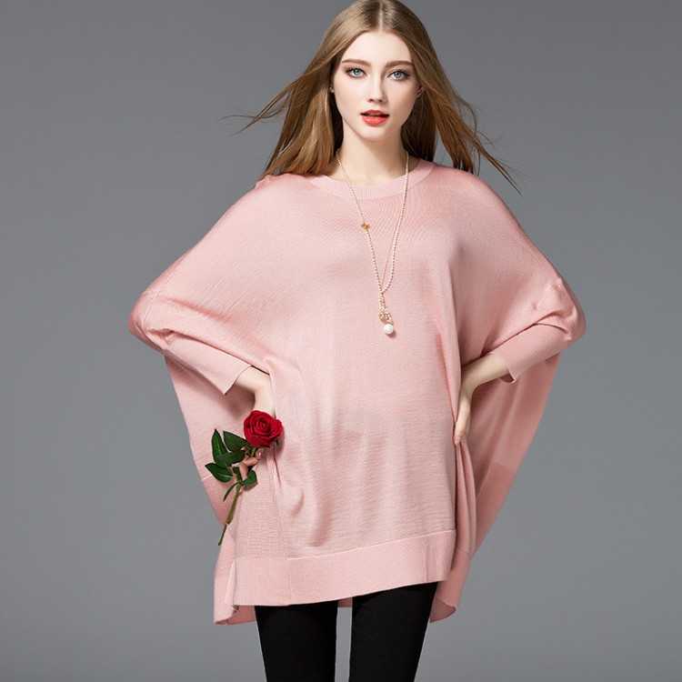Women's Solid Oversized Sweater